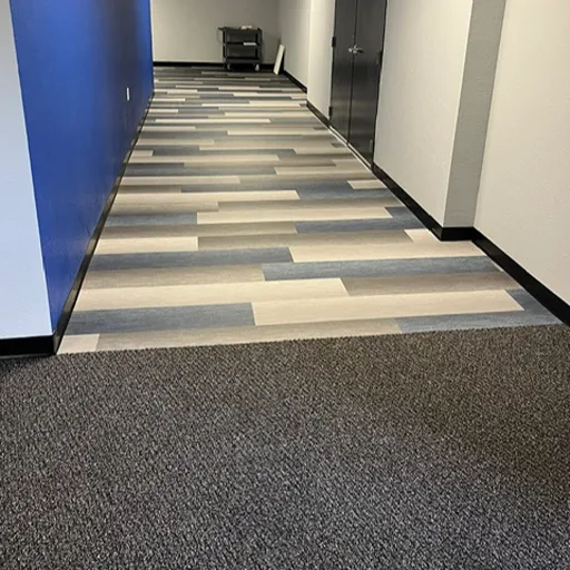 carpet installation Iowa Central Eagle Grove hallway